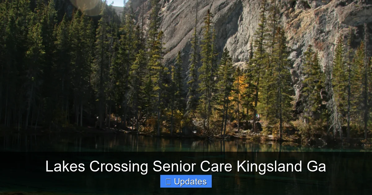 Lakes Crossing Senior Care Kingsland Ga