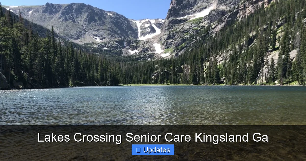 Lakes Crossing Senior Care Kingsland Ga
