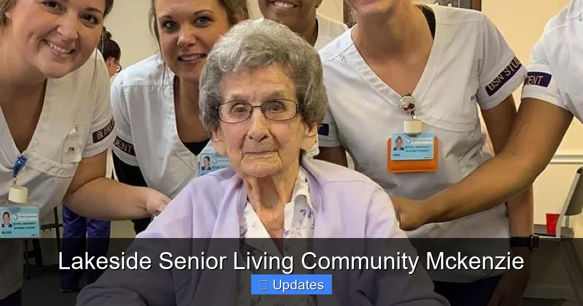 Lakeside Senior Living Community Mckenzie