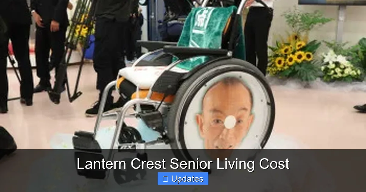 Lantern Crest Senior Living Cost