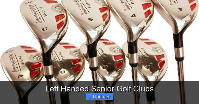 Left Handed Senior Golf Clubs