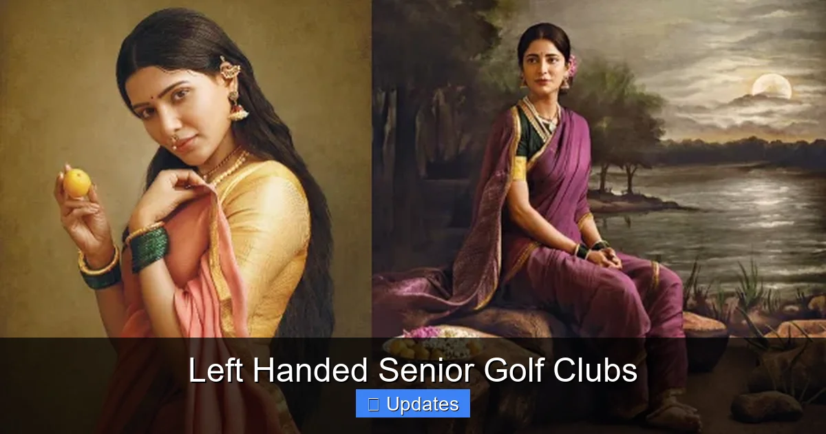 Left Handed Senior Golf Clubs