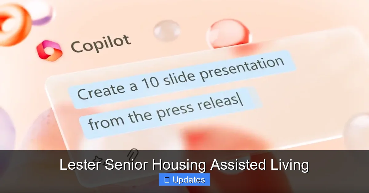 Lester Senior Housing Assisted Living