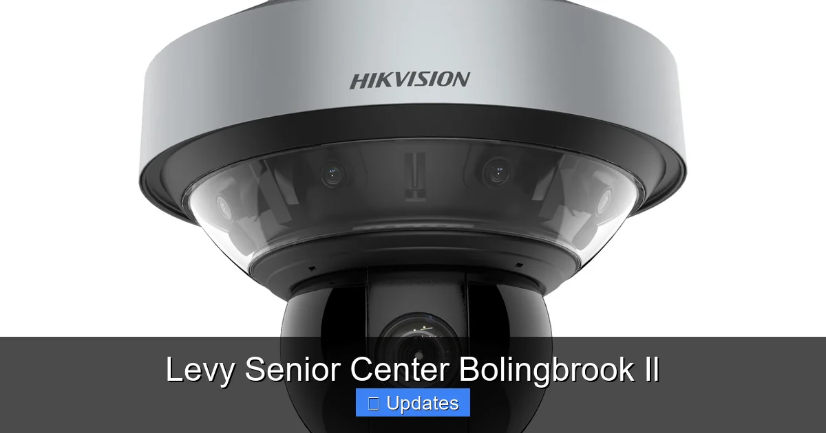 Levy Senior Center Bolingbrook Il
