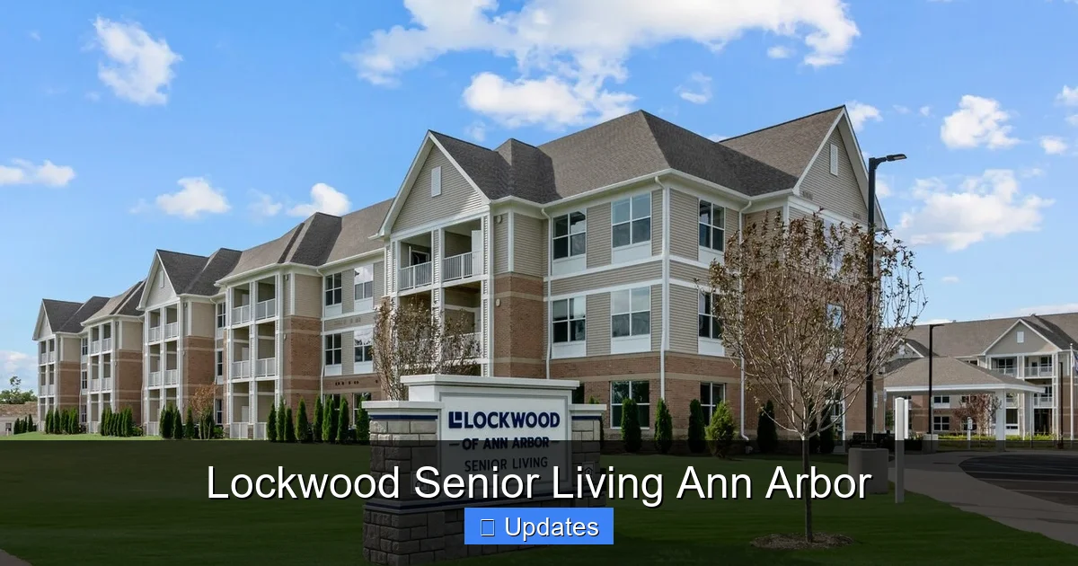 Lockwood Senior Living Ann Arbor