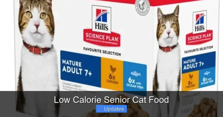 Low Calorie Senior Cat Food