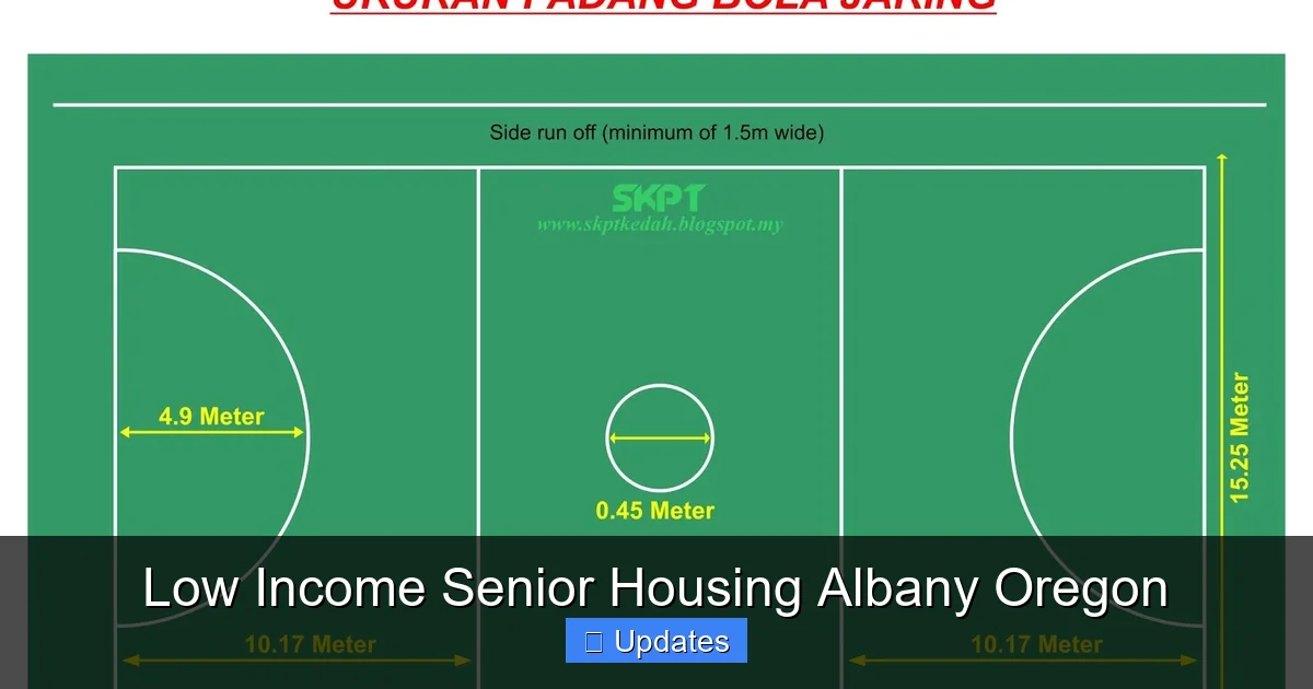 Low Income Senior Housing Albany Oregon