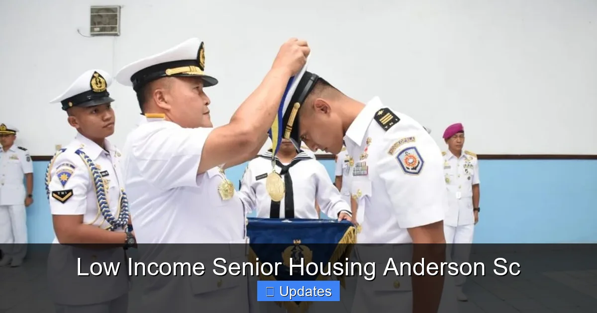 Low Income Senior Housing Anderson Sc