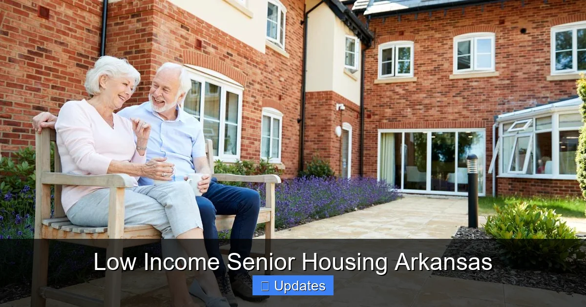 Low Income Senior Housing Arkansas
