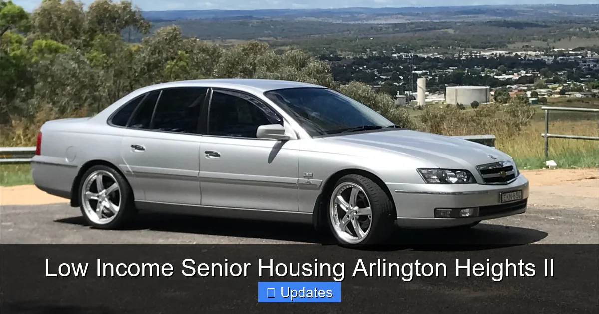 Low Income Senior Housing Arlington Heights Il