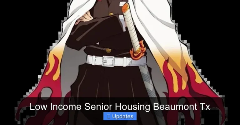 Low Income Senior Housing Beaumont Tx