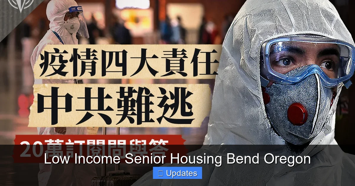 Low Income Senior Housing Bend Oregon