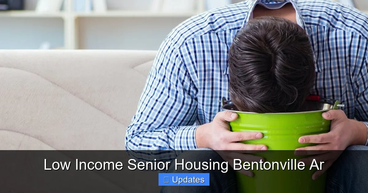 Low Income Senior Housing Bentonville Ar