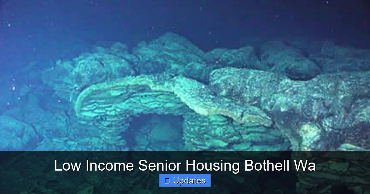 Low Income Senior Housing Bothell Wa