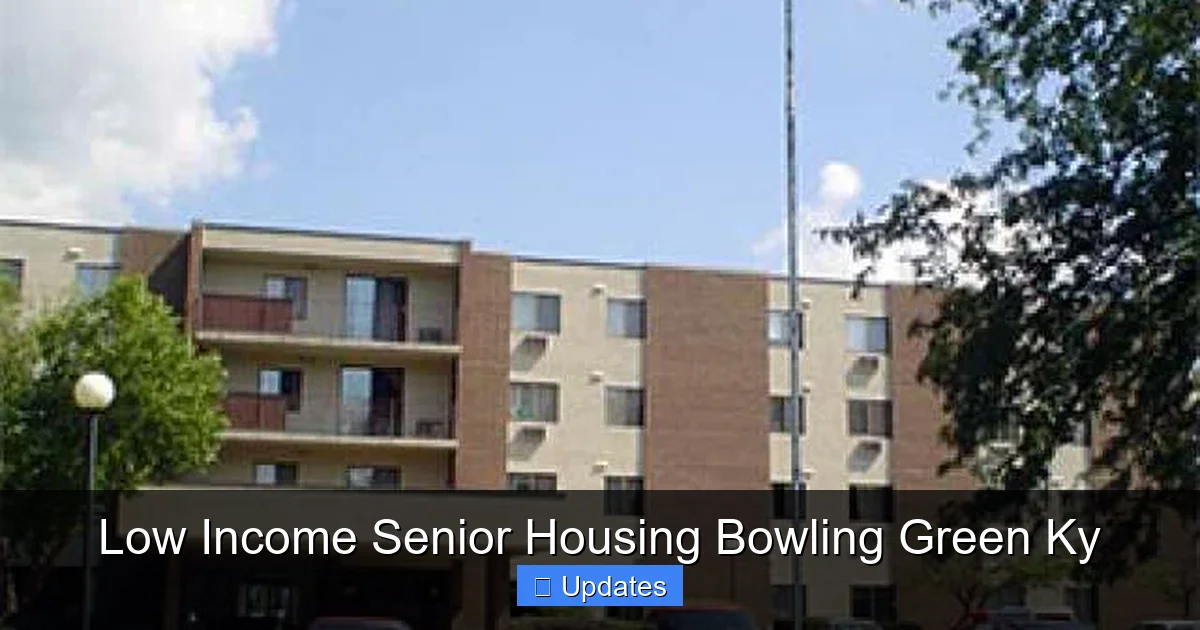 Low Income Senior Housing Bowling Green Ky