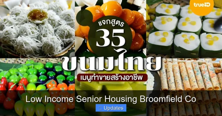 Low Income Senior Housing Broomfield Co