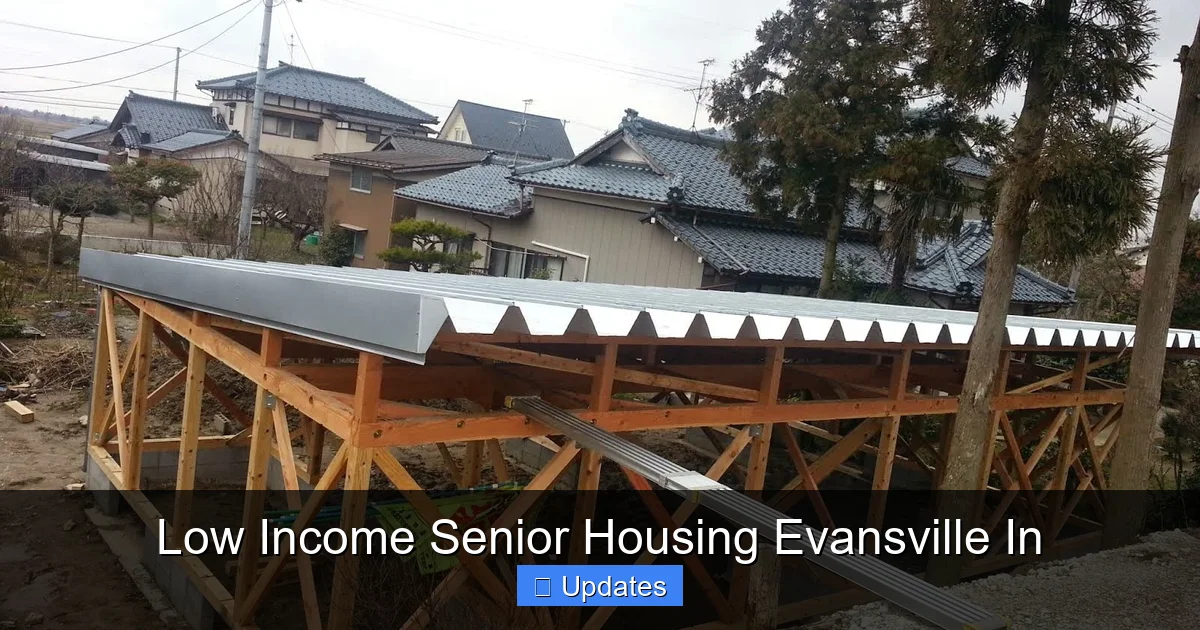 Low Income Senior Housing Evansville In
