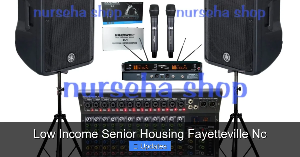 Low Income Senior Housing Fayetteville Nc