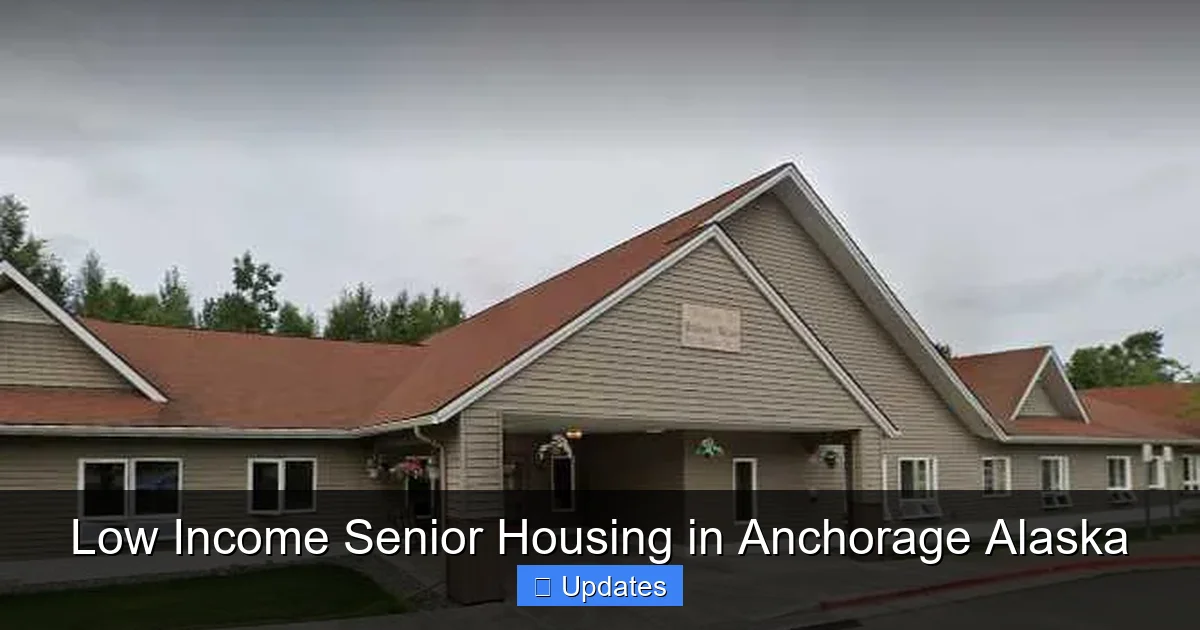 Low Income Senior Housing in Anchorage Alaska