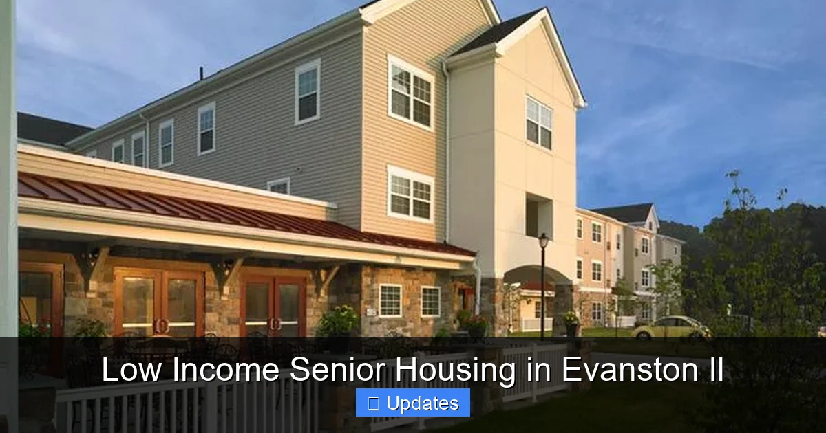 Low Income Senior Housing in Evanston Il