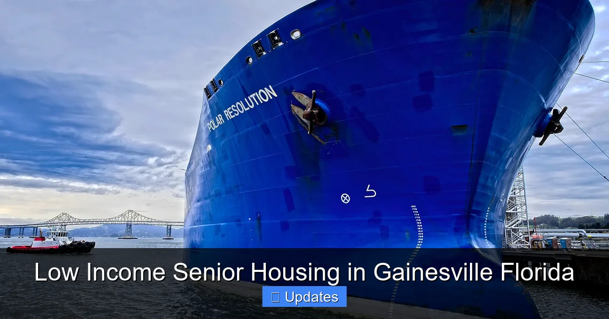 Low Income Senior Housing in Gainesville Florida