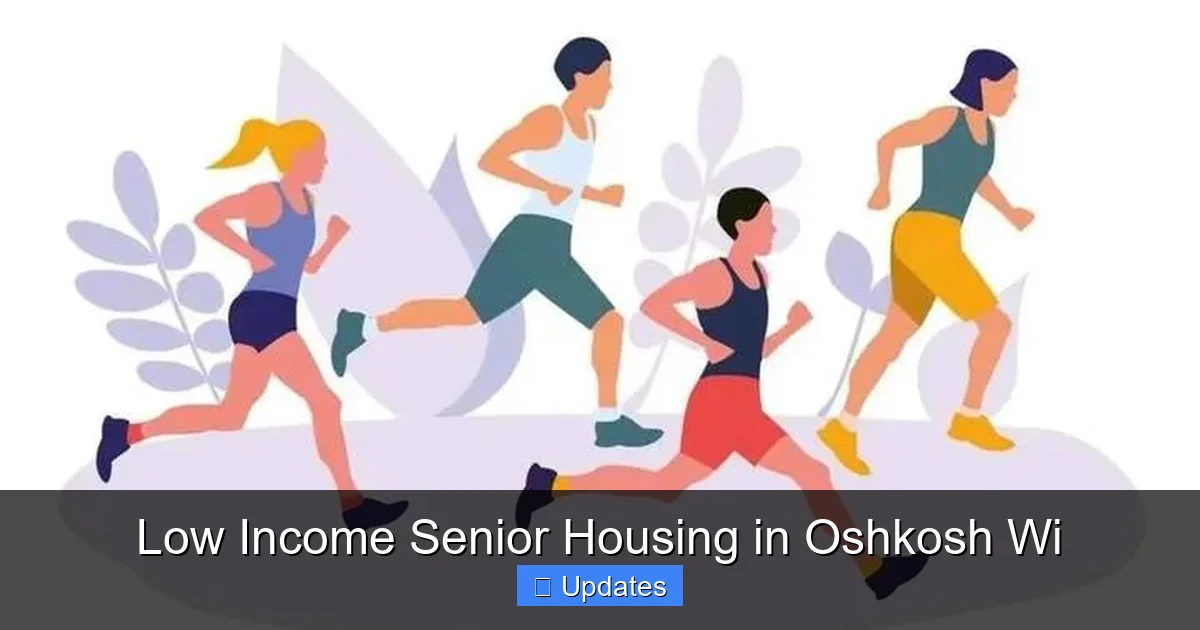 Low Income Senior Housing in Oshkosh Wi