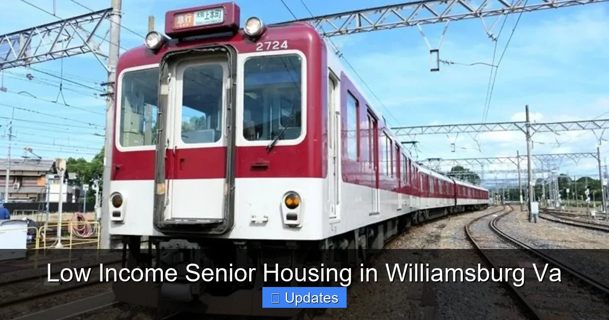 Low Income Senior Housing in Williamsburg Va