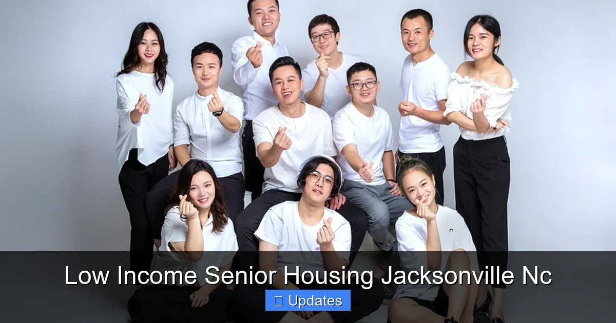 Low Income Senior Housing Jacksonville Nc