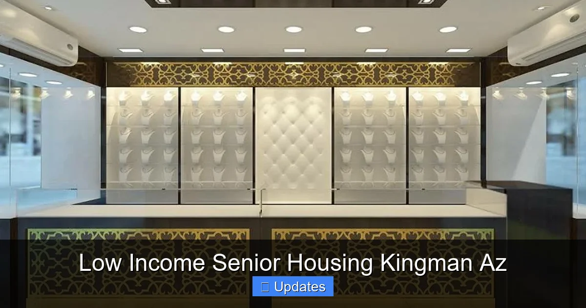 Low Income Senior Housing Kingman Az