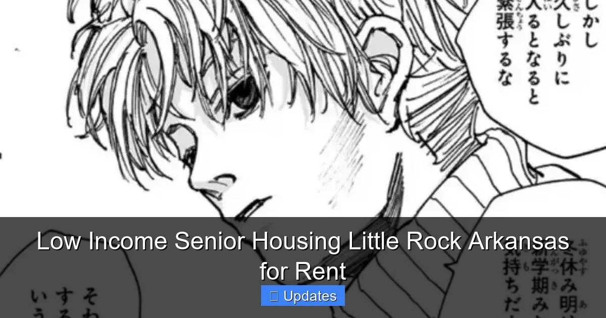 Low Income Senior Housing Little Rock Arkansas for Rent