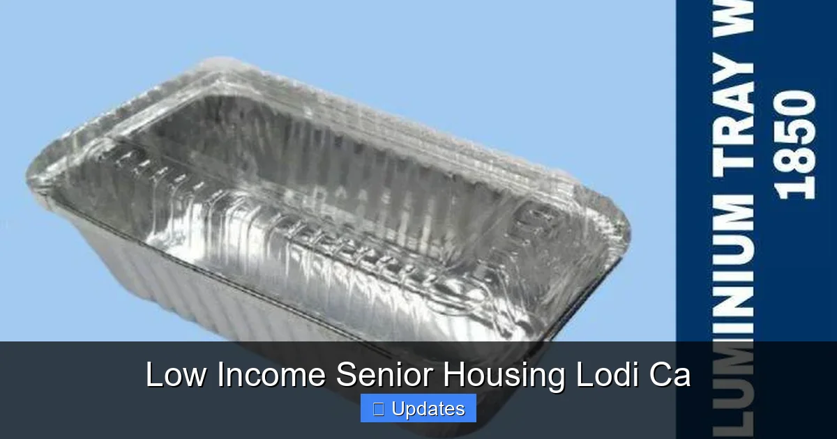 Low Income Senior Housing Lodi Ca