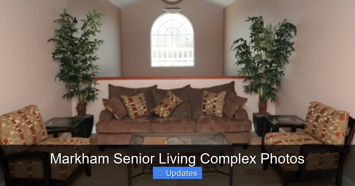 Senior Complex Markham Senior Living Complex Photos - SeniorsProTalk