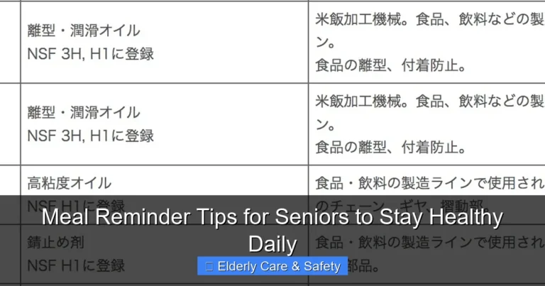 Meal Reminder Tips for Seniors to Stay Healthy Daily