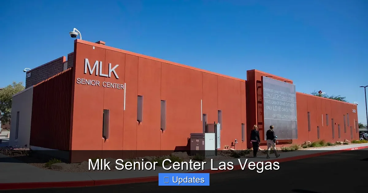 Mlk Senior Center Las Vegas