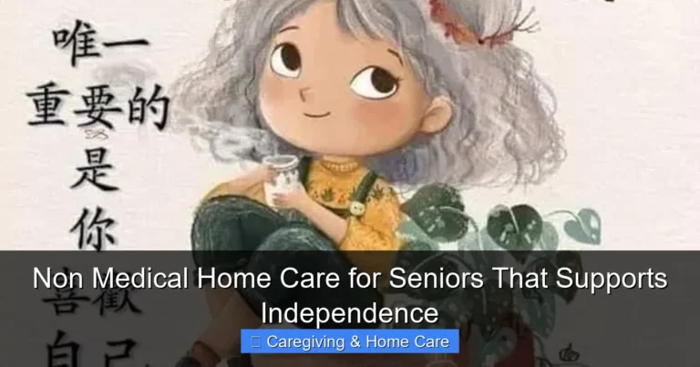 Non Medical Home Care for Seniors That Supports Independence