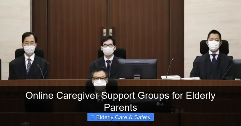 Online Caregiver Support Groups for Elderly Parents