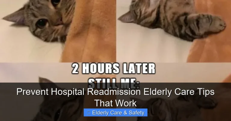 Prevent Hospital Readmission Elderly Care Tips That Work