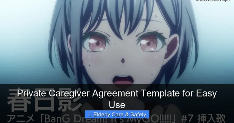 Private Caregiver Agreement Template for Easy Use