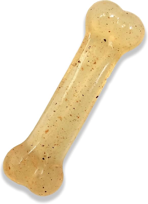 Nylabone Original Flexi Chew Bone for Dogs, Chicken Flavor, Medium Up 