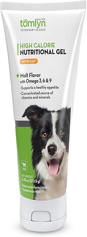 High-Calorie Malt-Flavored Nutritional Gel for Dogs – 4.25oz – Tomlyn 