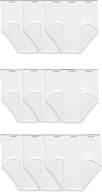 Tag-Free Moisture-Wicking Briefs for Men by Fruit of the Loom