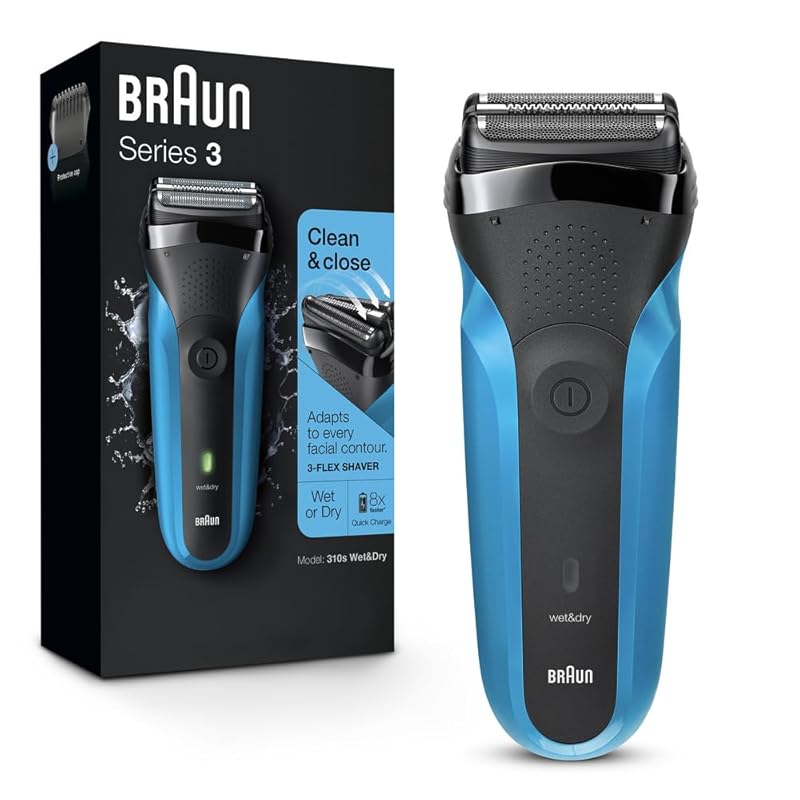 Braun Series 3 310s Wet & Dry Rechargeable Foil Shaver