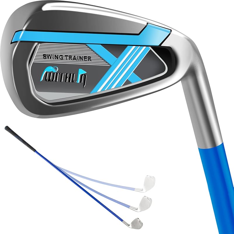 Prowithlin Golf Swing Trainer Aid – 7 Iron Strength, Grip & Flexibilit
