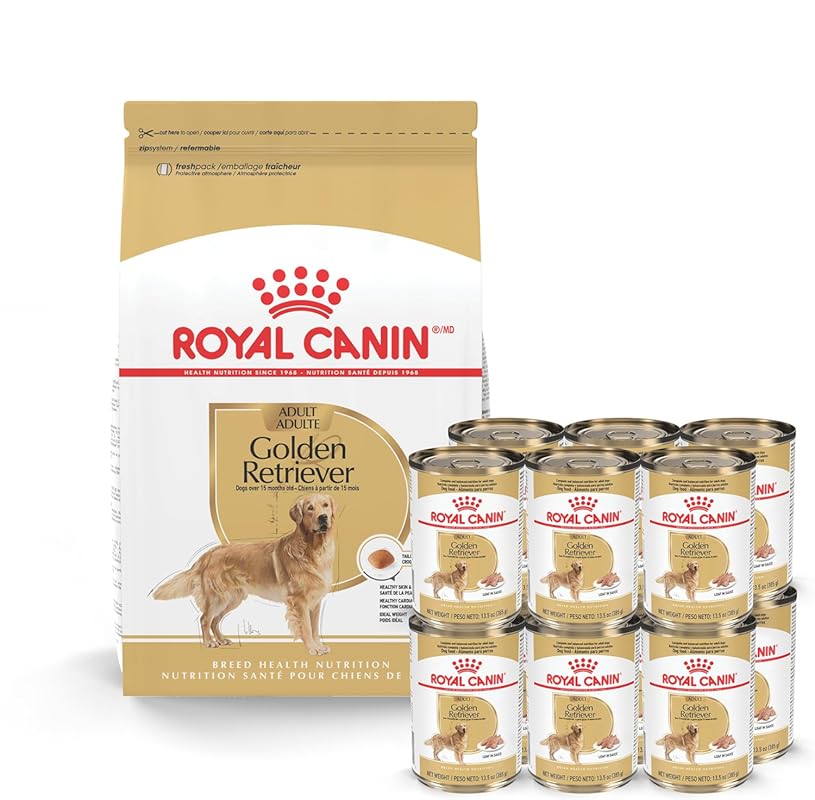 Royal Canin Golden Retriever Adult Dry Dog Food, 30 lb Bag