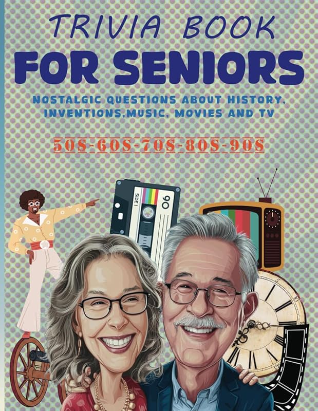 Nostalgic Trivia Book History Inventions Music Movies TV 50s 60s 70s 8