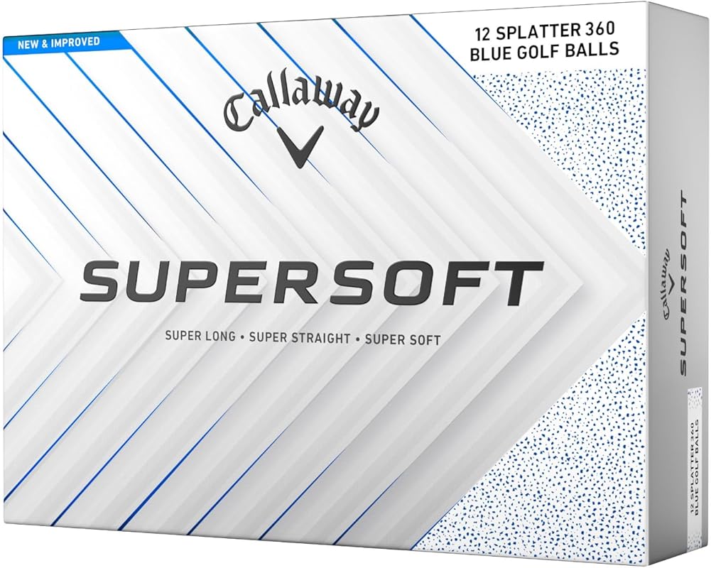 Callaway Supersoft 2025 Golf Balls – Ultra-Soft, Long Distance, Premiu