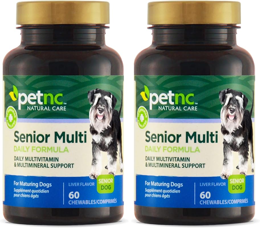 Senior Dog Multivitamin Chewables – Immune & Joint Support – 120 Count