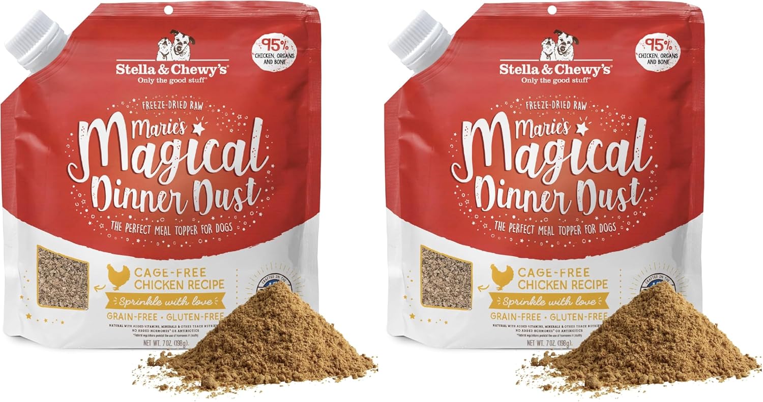 Stella & Chewy's Freeze-Dried Raw Chicken Topper with Organic Veggies 