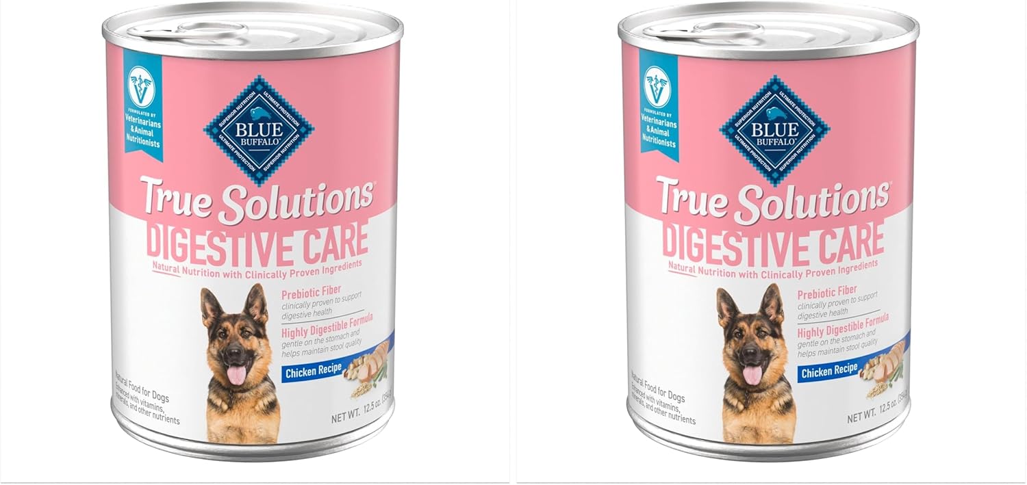 Blue Buffalo True Solutions Digestive Care Natural Chicken Wet Dog Foo