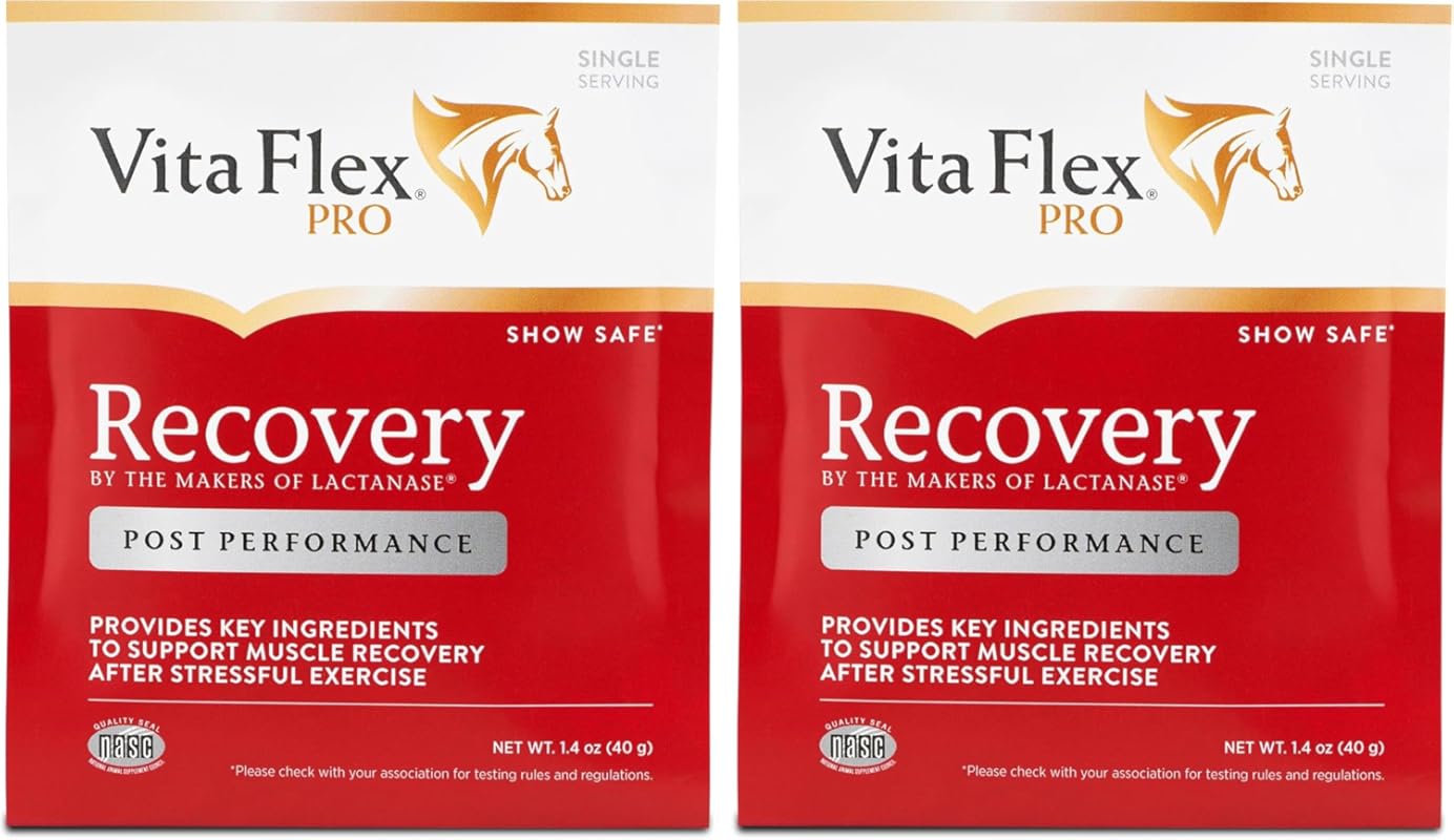 Vita Flex Pro Recovery Horse Supplement, 40g, Show Safe Muscle Recover